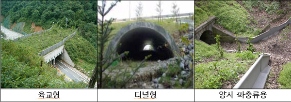 환경부, 야생동물 생태통로 개선