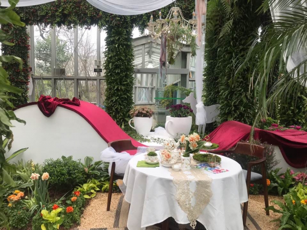 지난 28일 개막한 2019 중국 상하이국제꽃박람회 실내정원 부문 최고상을 수상한 권아림 가든디자이너(A Garden 대표)의 작품' Indoor Garden Party'