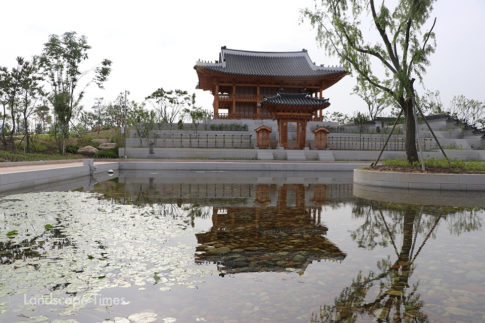 한국전통정원을 표방한 궁궐정원    ⓒ산림청