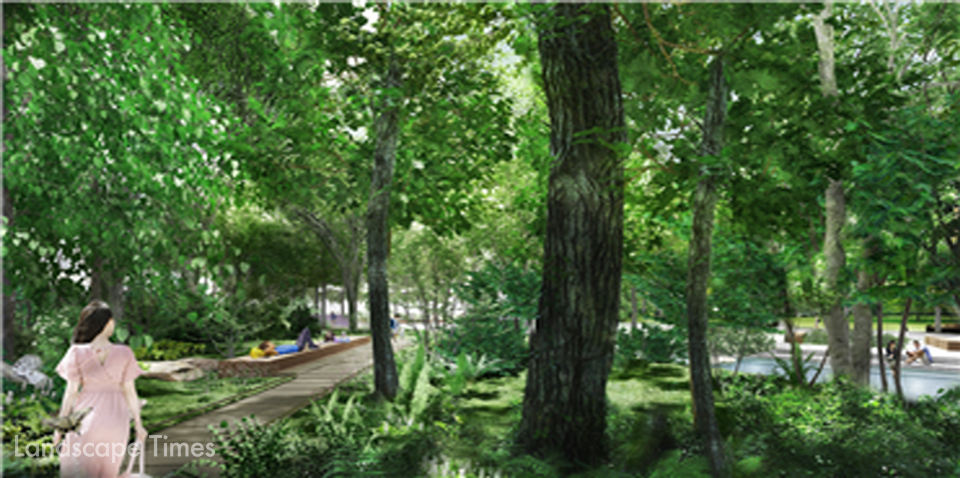 다동공원 조성사업 도시 생태숲 예시 안ⓒ서울시