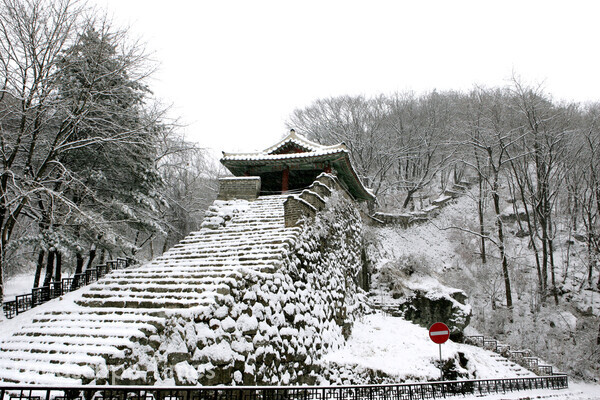 겨울, 남한산성 동문 ⓒ광주시